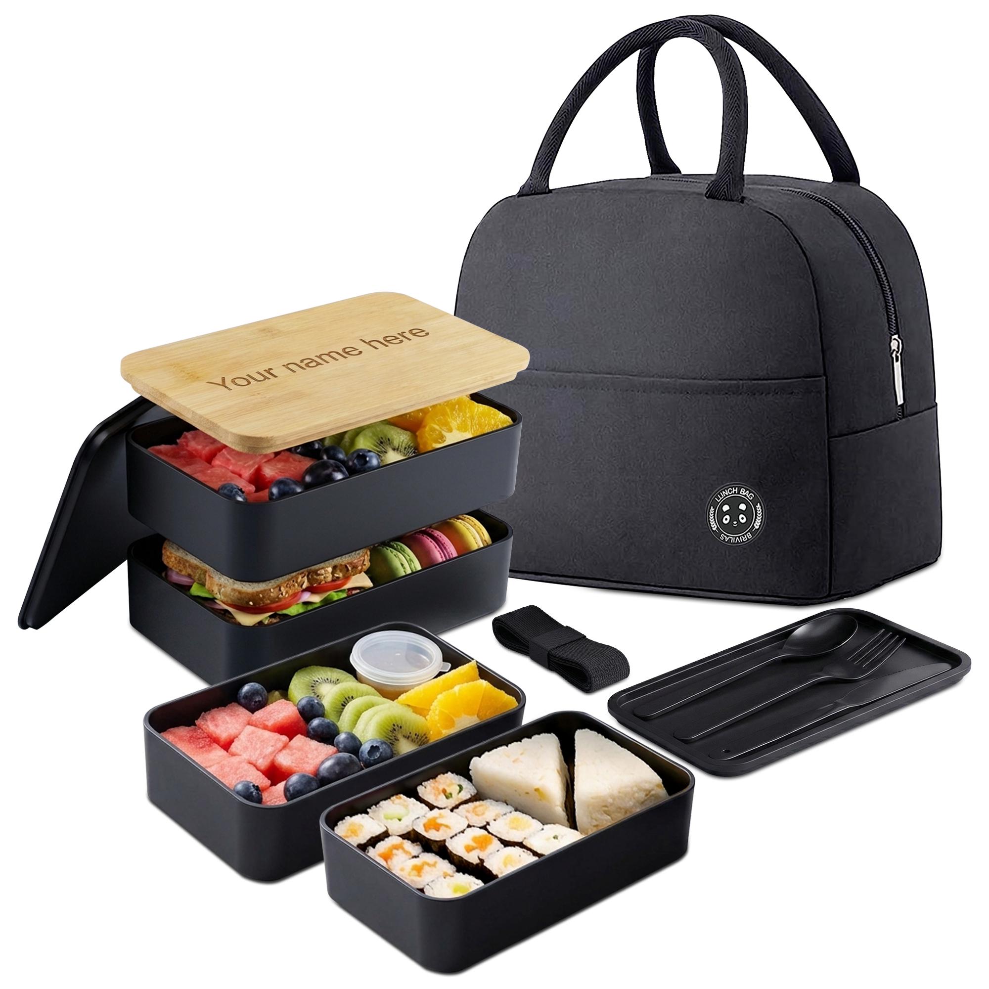 Personalized Lunch Boxes That Stopped Me From Buying Sad Desk Salads cover photo collage