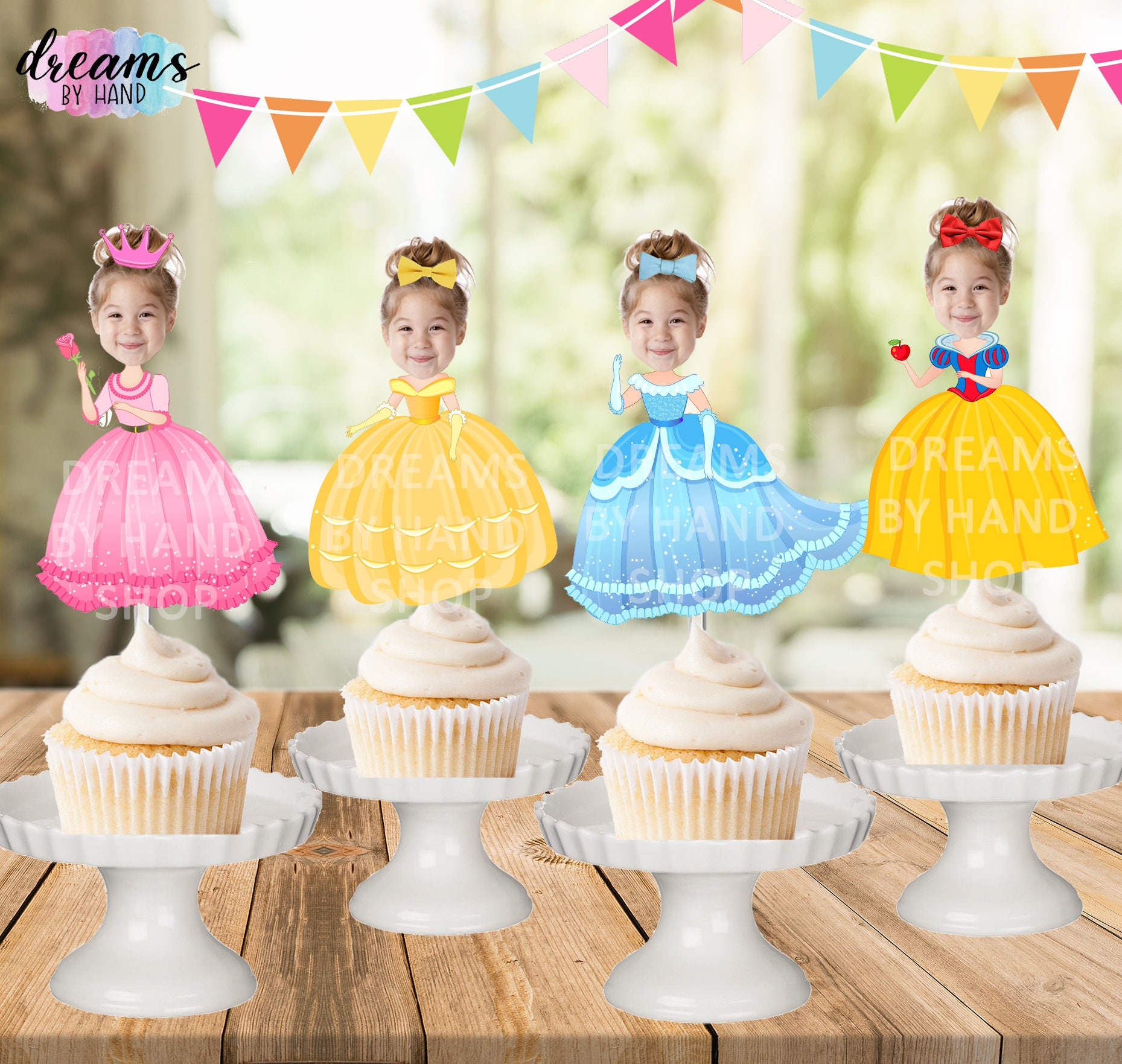 Handmade Cupcake Toppers I Wish I Found Before My Kid's Last Birthday cover photo collage