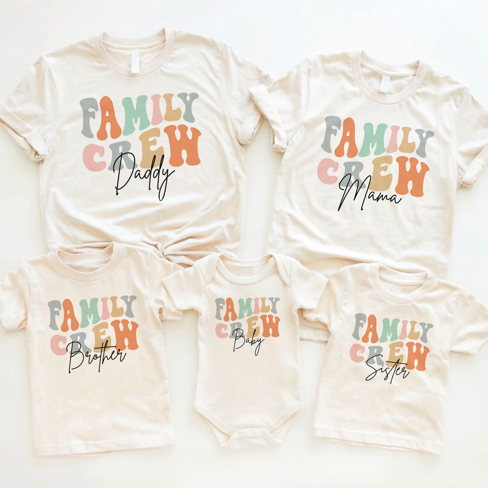 Matching Family Tshirts/Sweatshirts cover photo collage