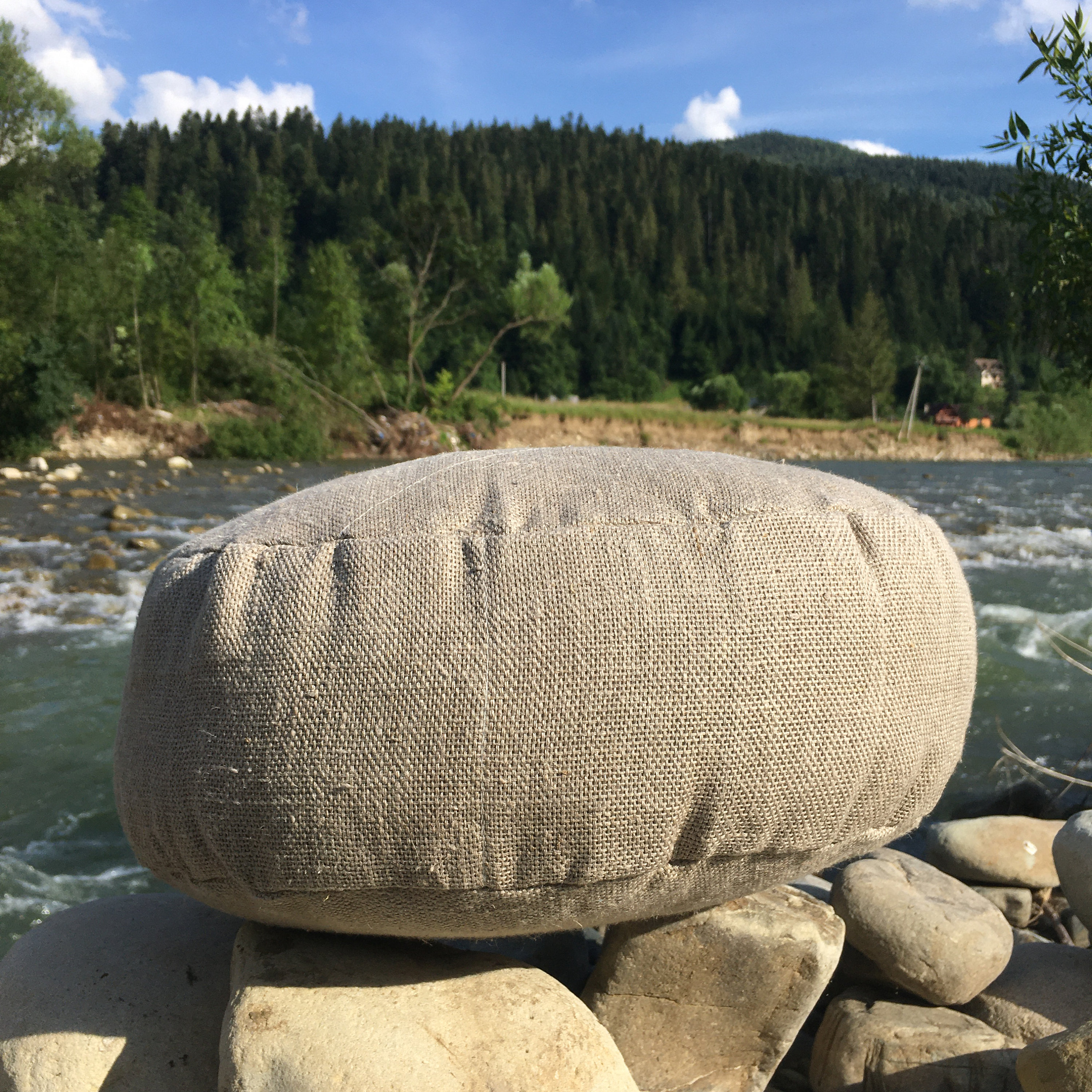 Outdoor Meditation Cushions That Stopped Me From Quitting My Practice cover photo collage