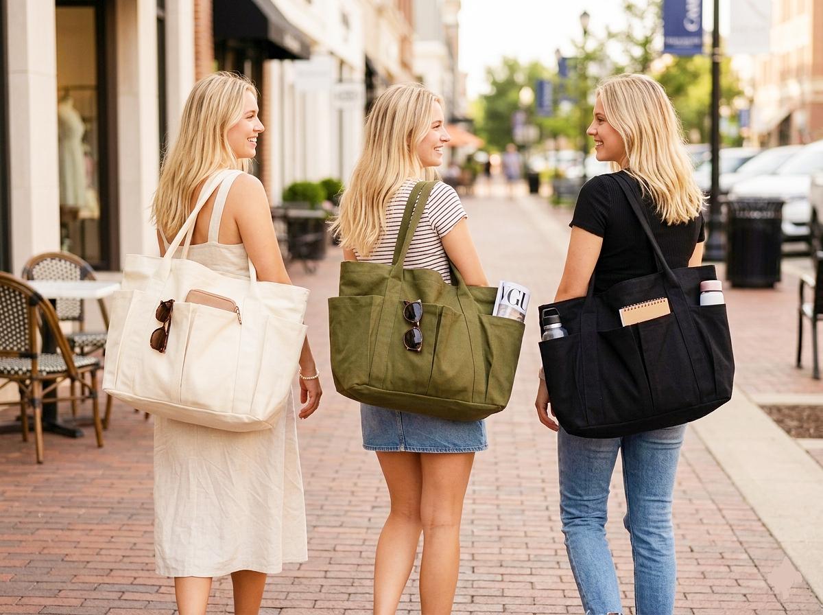 Handmade Tote Bags I Actually Bring to the Farmers Market Every Saturday cover photo collage