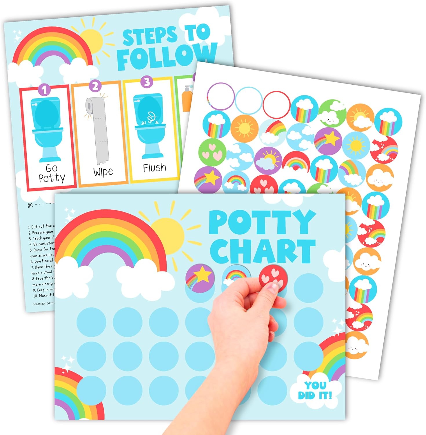 It's Potty Time! cover photo collage