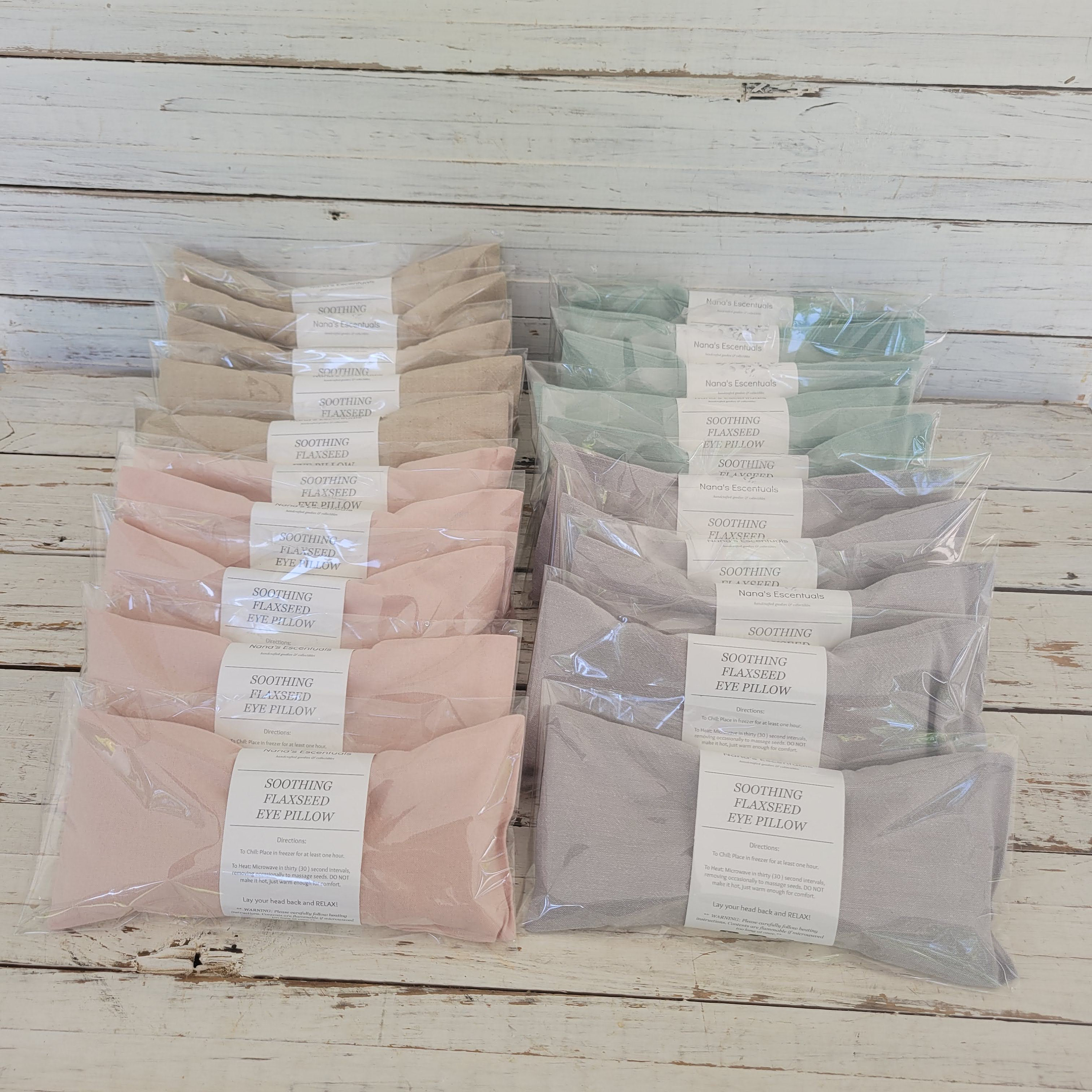 Yoga Eye Pillows That Finally Got Me To Actually Relax In Savasana cover photo collage