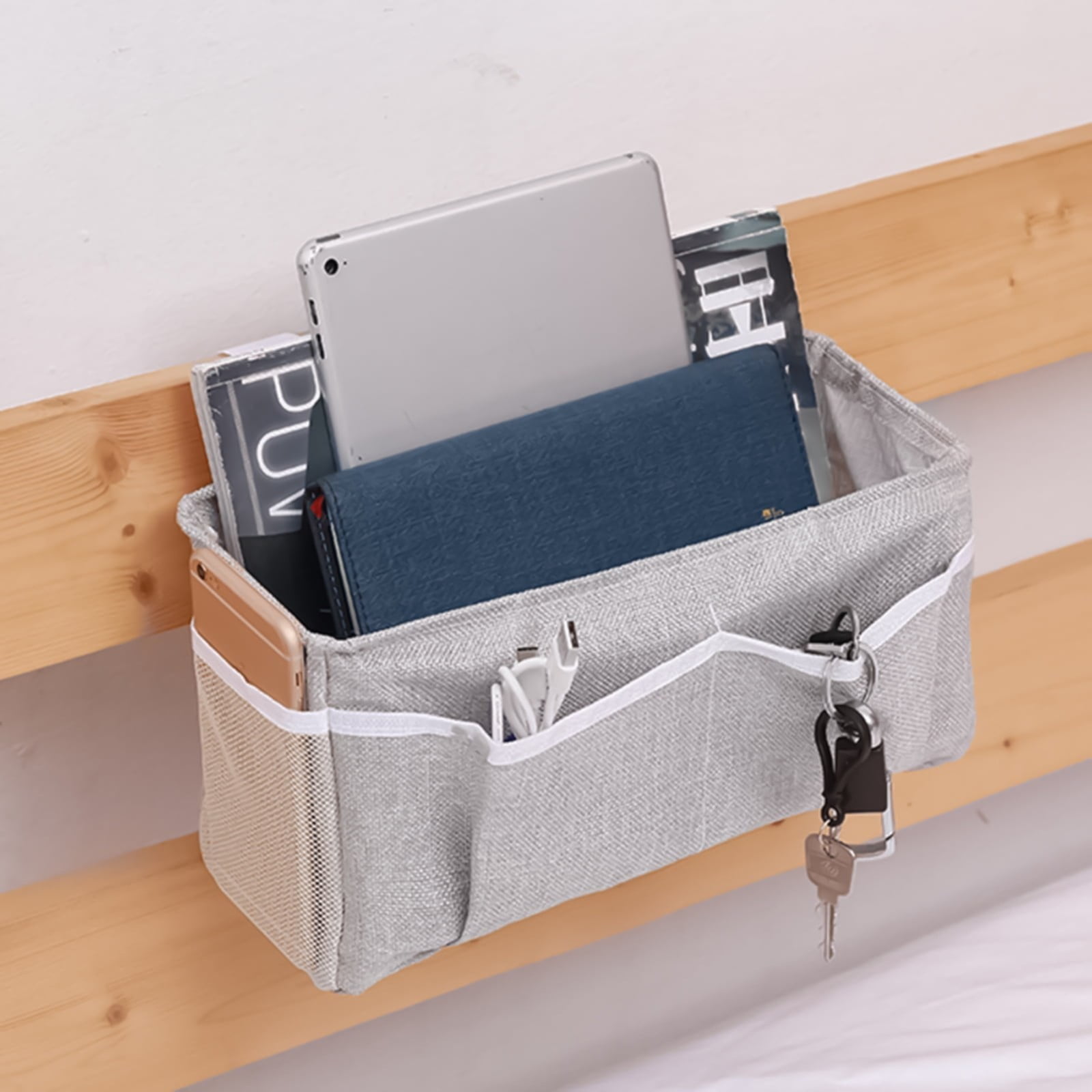 Bedside Organizers That Stopped Me From Losing My Phone Every Night cover photo collage