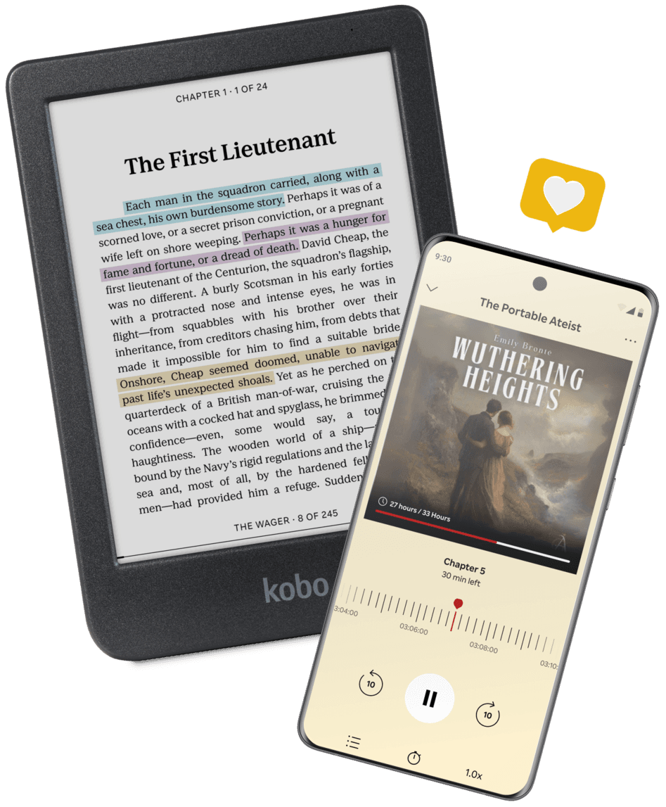 My E-Reader Died So I Switched to Kobo and Never Looked Back cover photo collage