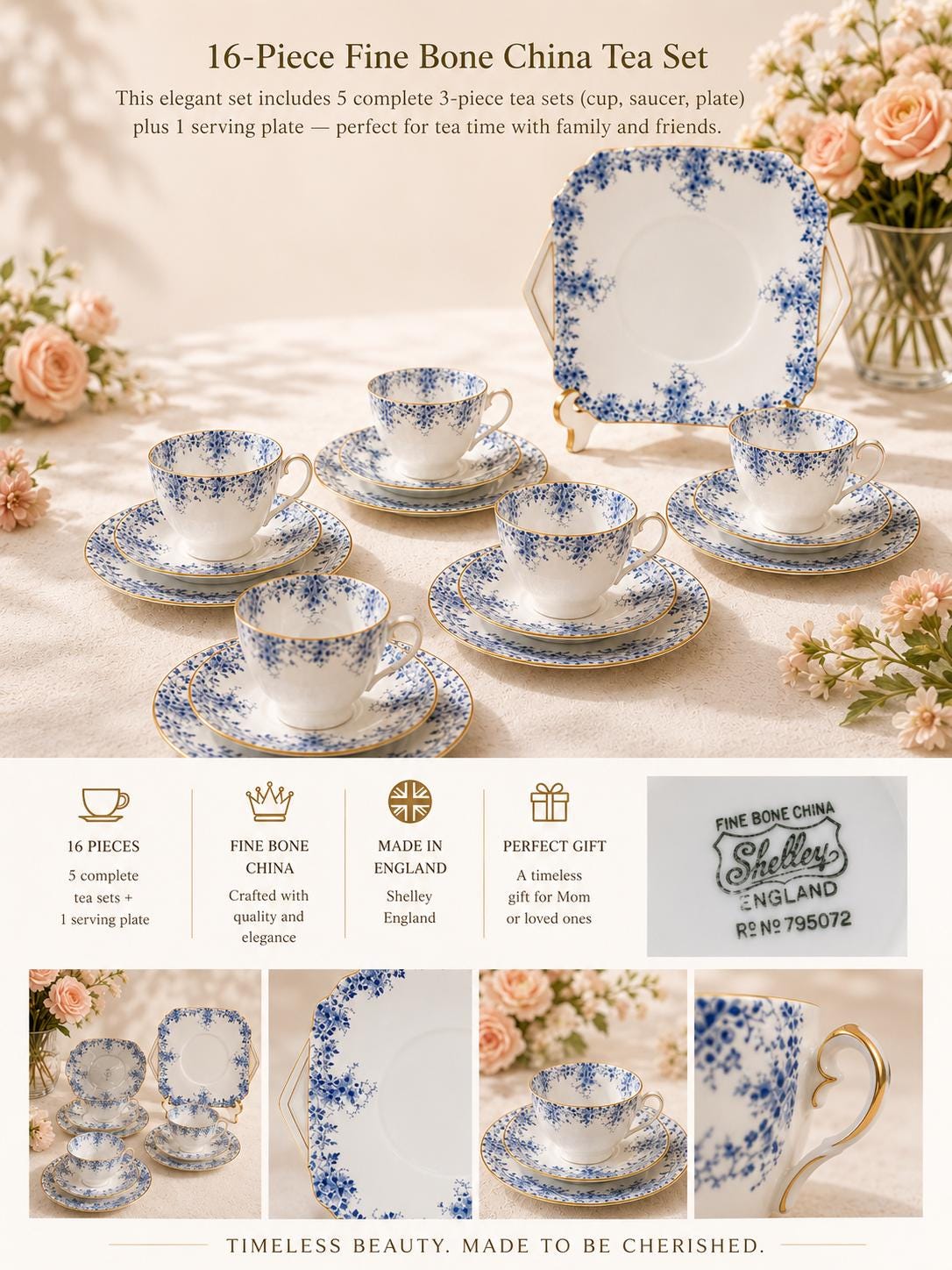 Vintage Inspired Tea Sets I Found After Years of Ugly Mugs cover photo collage