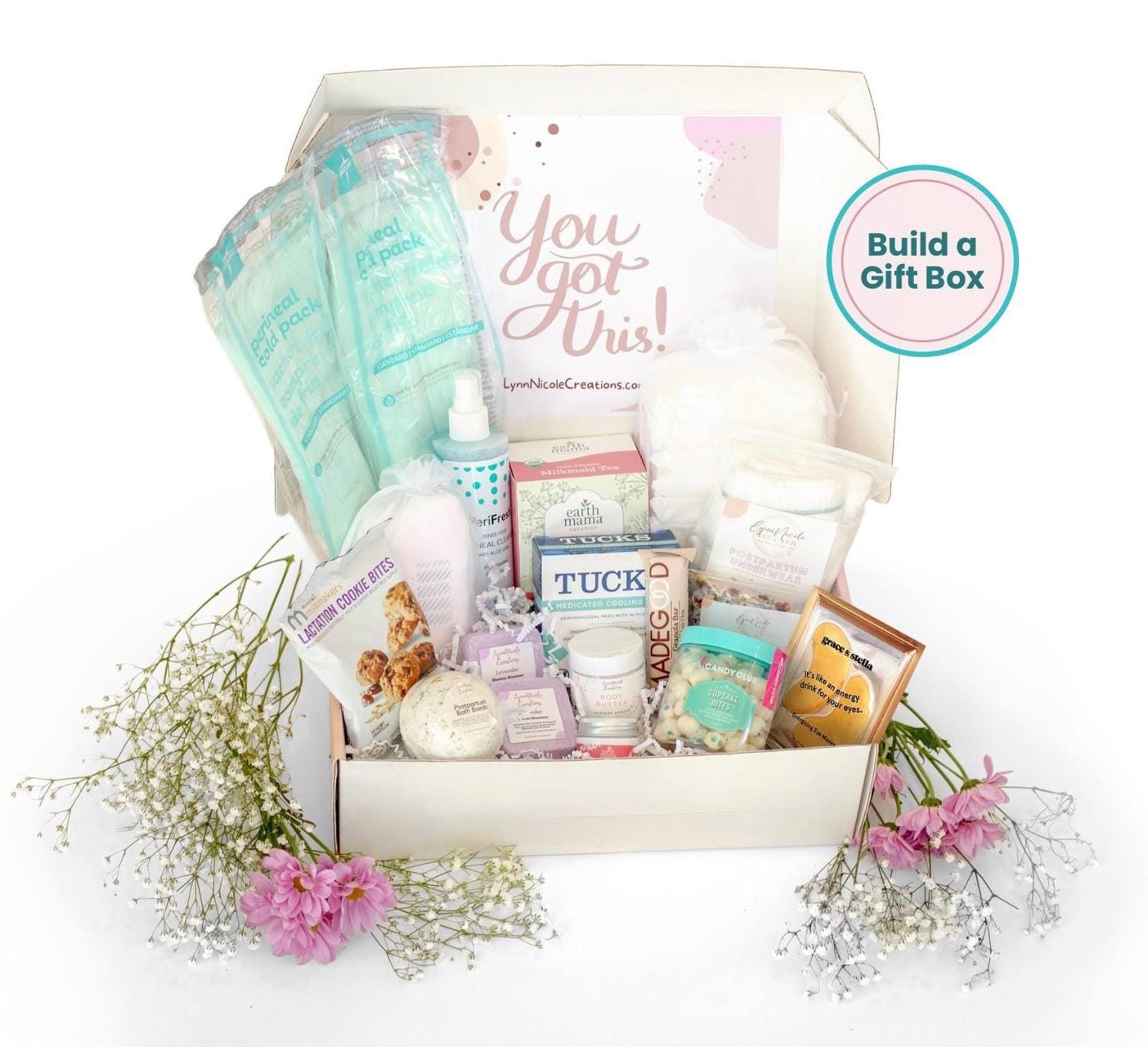 Baby Gift Sets I Gave Every Exhausted New Mom I Know cover photo collage