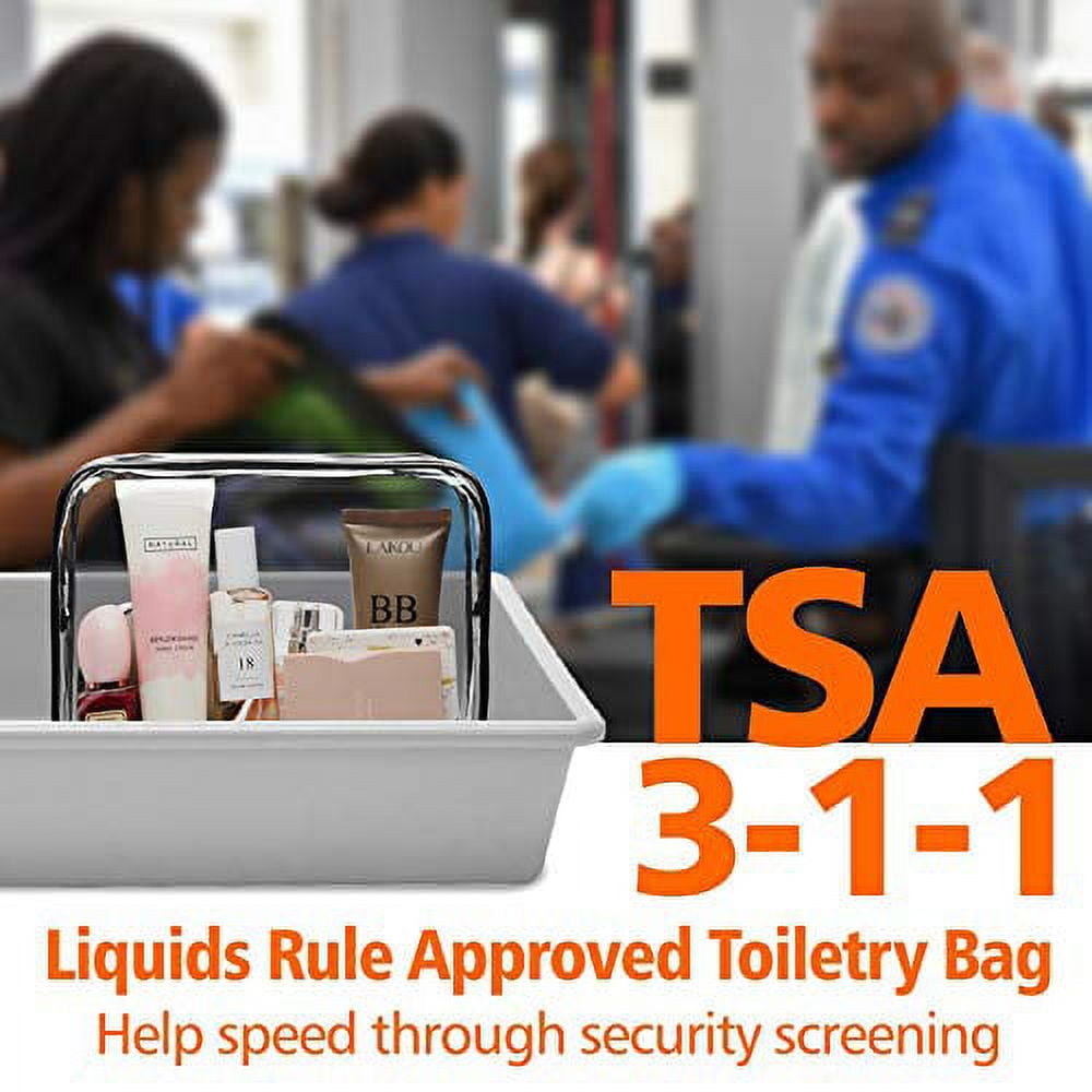 TSA Approved Toiletry Bags That Stopped Me From Holding Up The Security Line cover photo collage