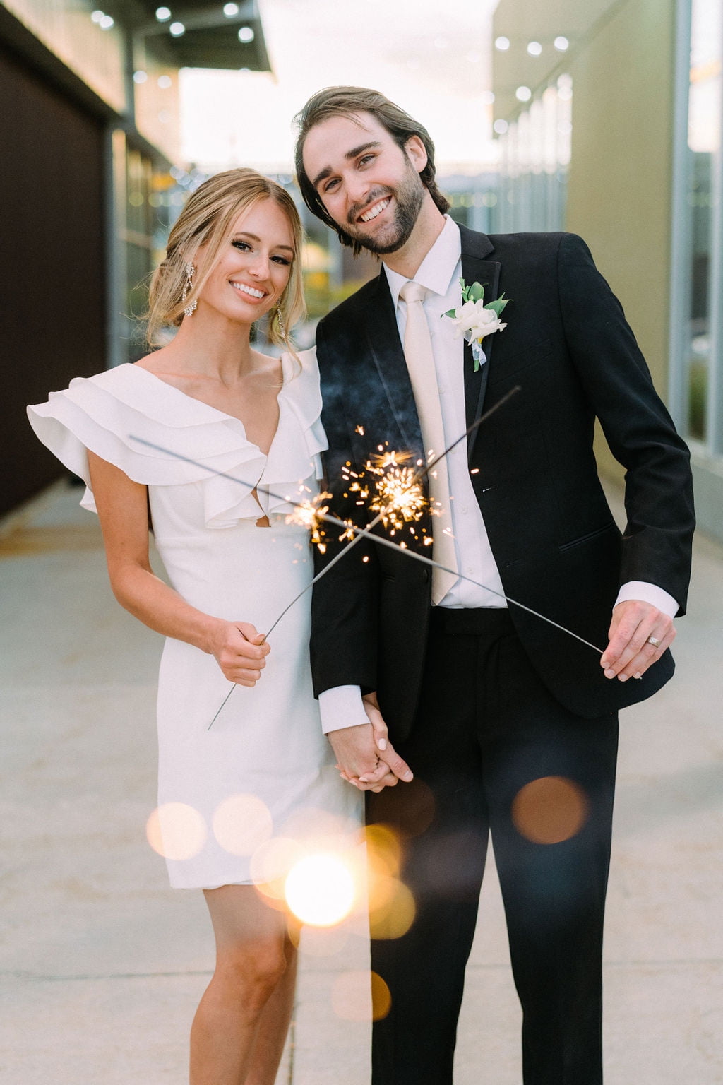 Wedding Sparklers I Wish I'd Researched Before My Own Send-Off cover photo collage