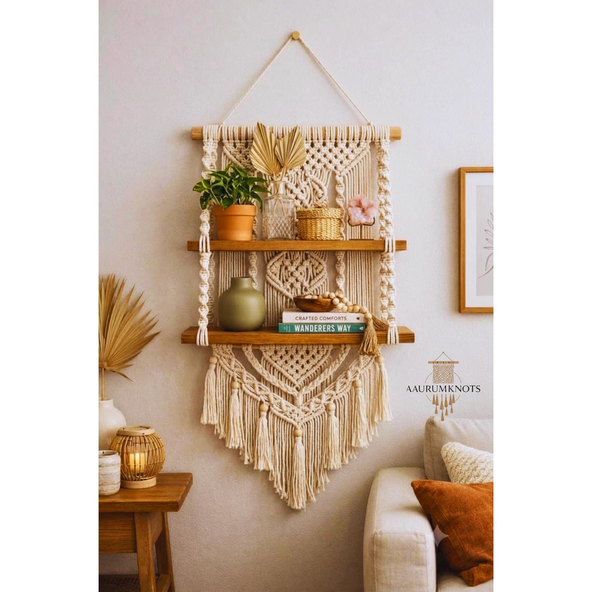 Macrame Headphone Holders That Saved My Walls From Nail Holes cover photo collage