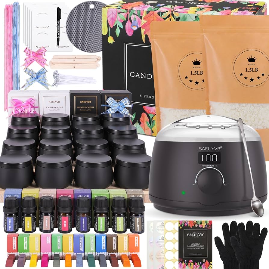DIY Candle Making Kits: 18 Bestsellers for Handmade Gifts & Cozy Homes 🕯️ cover photo collage