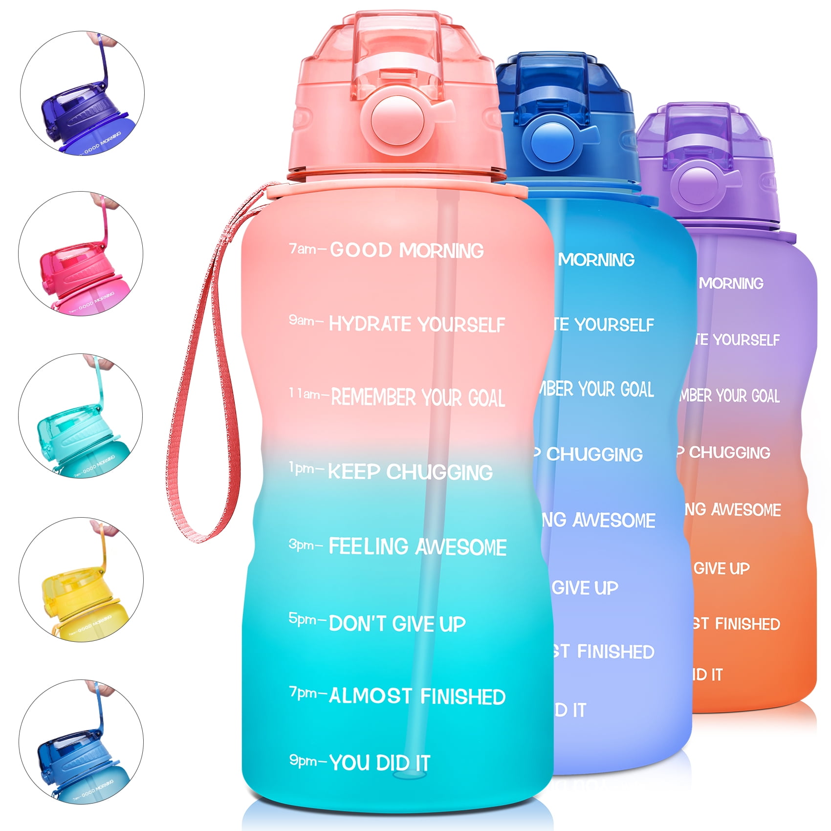 How a Desktop Water Bottle With Time Markers Fixed My Dehydration Habit cover photo collage