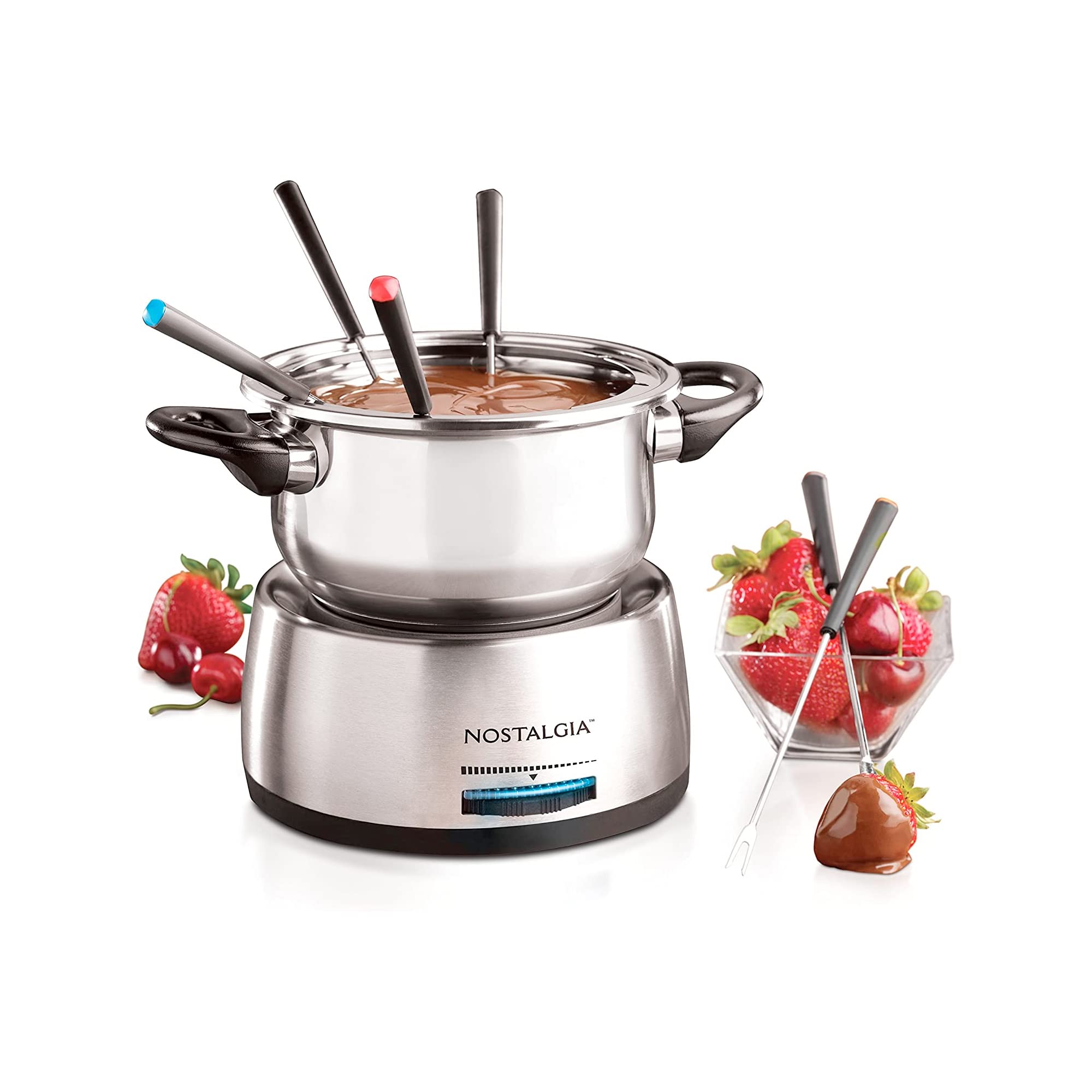 Fondue Set That Turned Our Couch Into a Date Night We Actually Keep cover photo collage