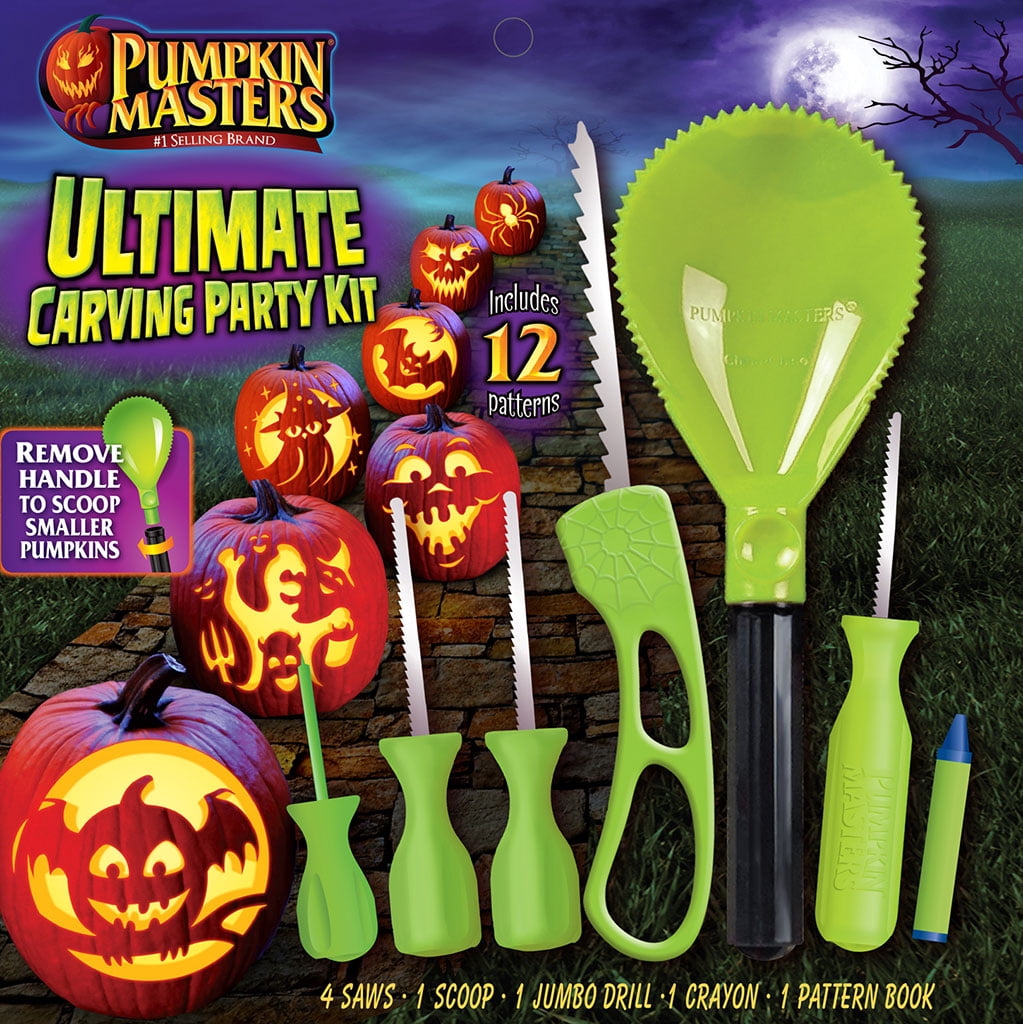 Pumpkin Carving Tools I Bought After My Kid Nearly Sliced His Thumb Open cover photo collage