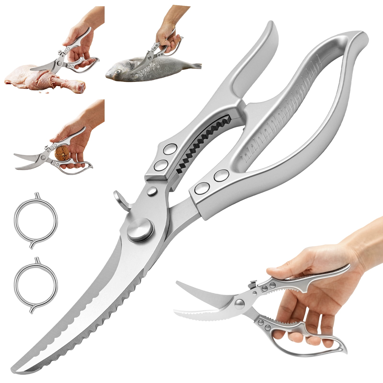 Kitchen Scissors I Bought After Struggling to Cut Through Chicken Bones cover photo collage