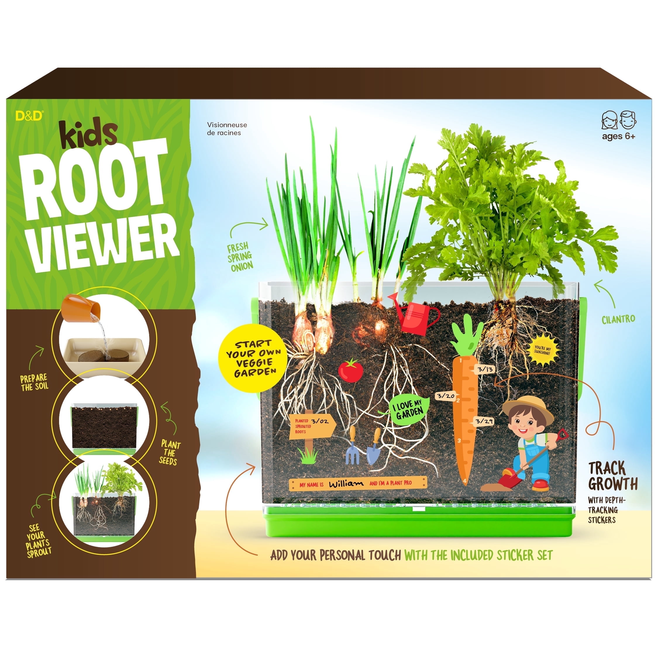 My Kids Finally Put Down Screens After I Got a Root Observation Kit cover photo collage