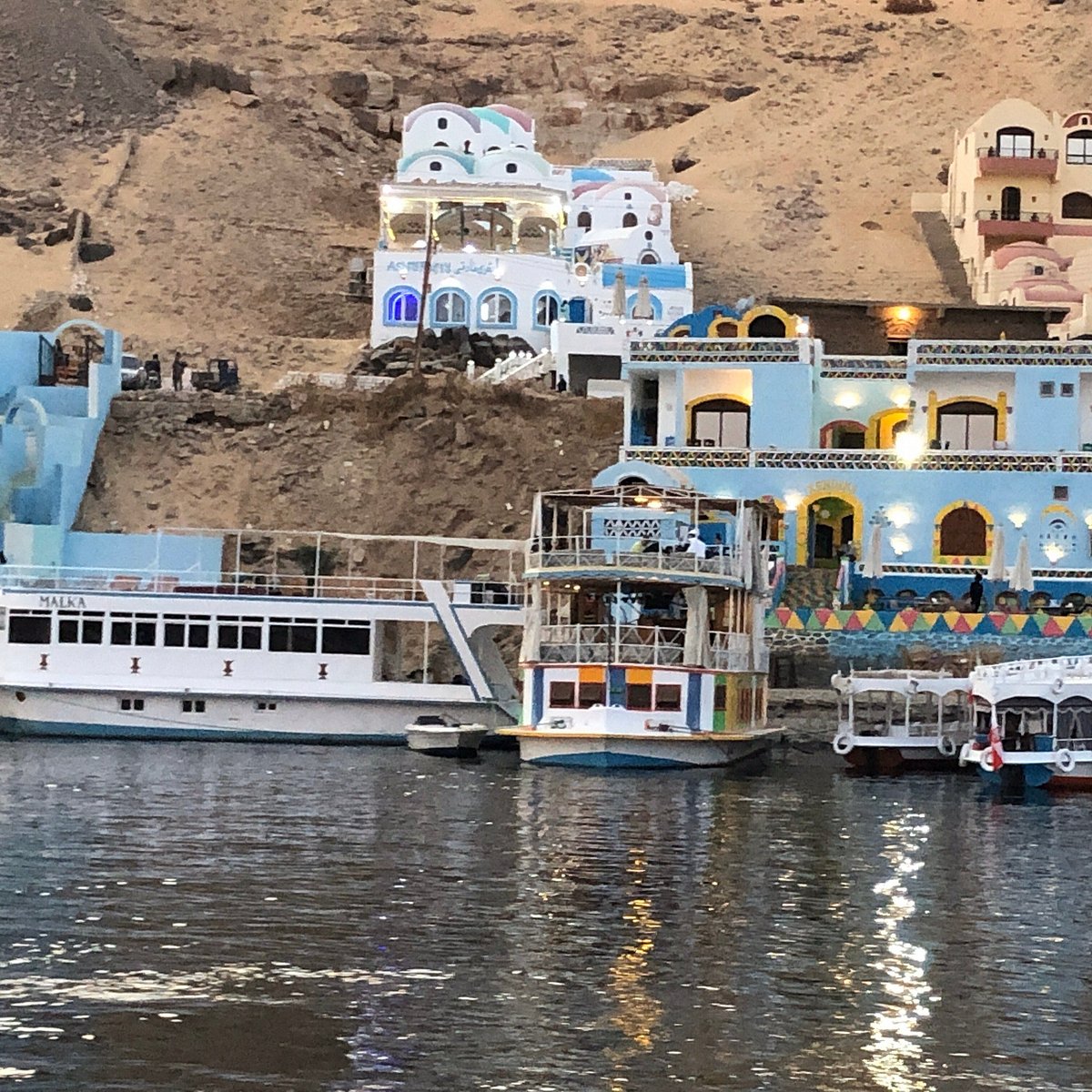 I Walked Every Corner of Elephantine Island Aswan So You Don't Get Lost cover photo collage