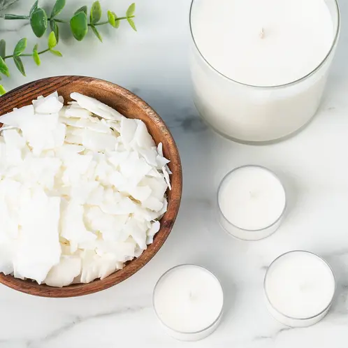 Candle Making Supplies I Actually Use: Soy Wax, Wood Wicks & Fragrance Oils cover photo collage