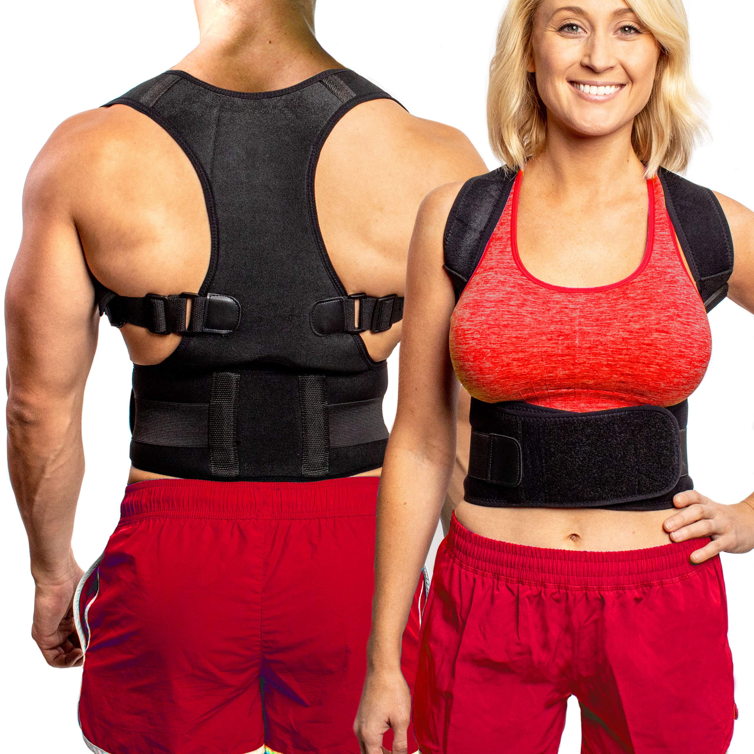 I Fixed My Rounded Shoulders With a Posture Corrector I Actually Wear Under My Shirt cover photo collage
