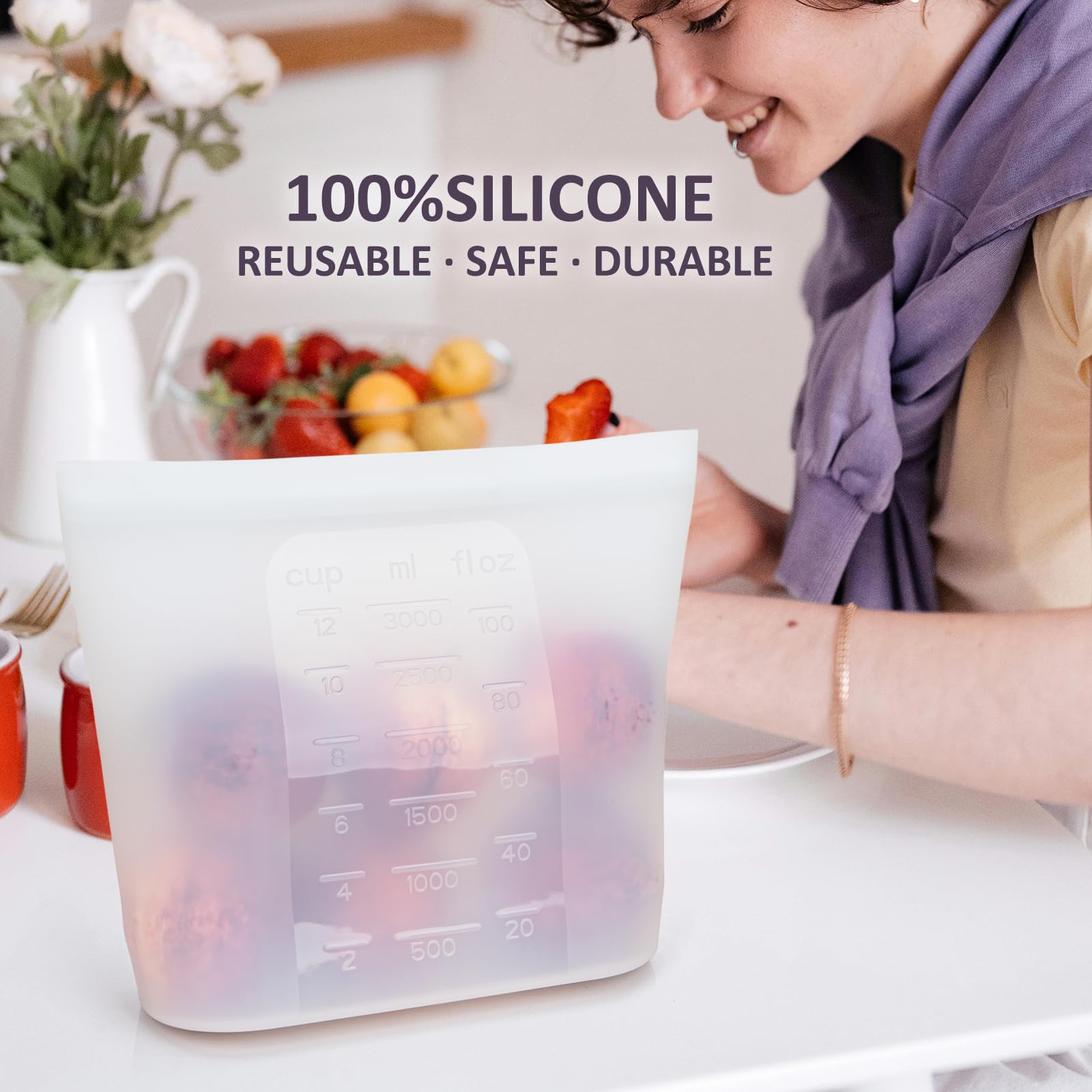 Silicone Reusable Bags That Made Me Ditch Ziplocs for Good cover photo collage