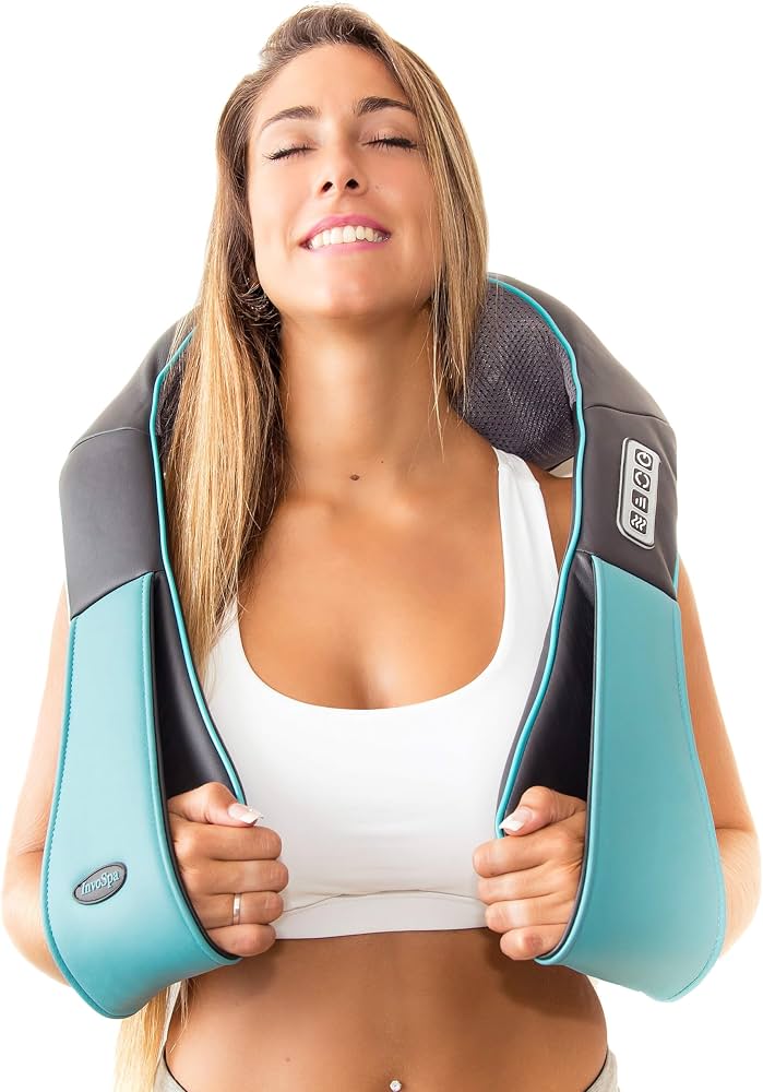 I Bought a Neck Massager and Now My Couch Time Actually Fixes My Pain cover photo collage