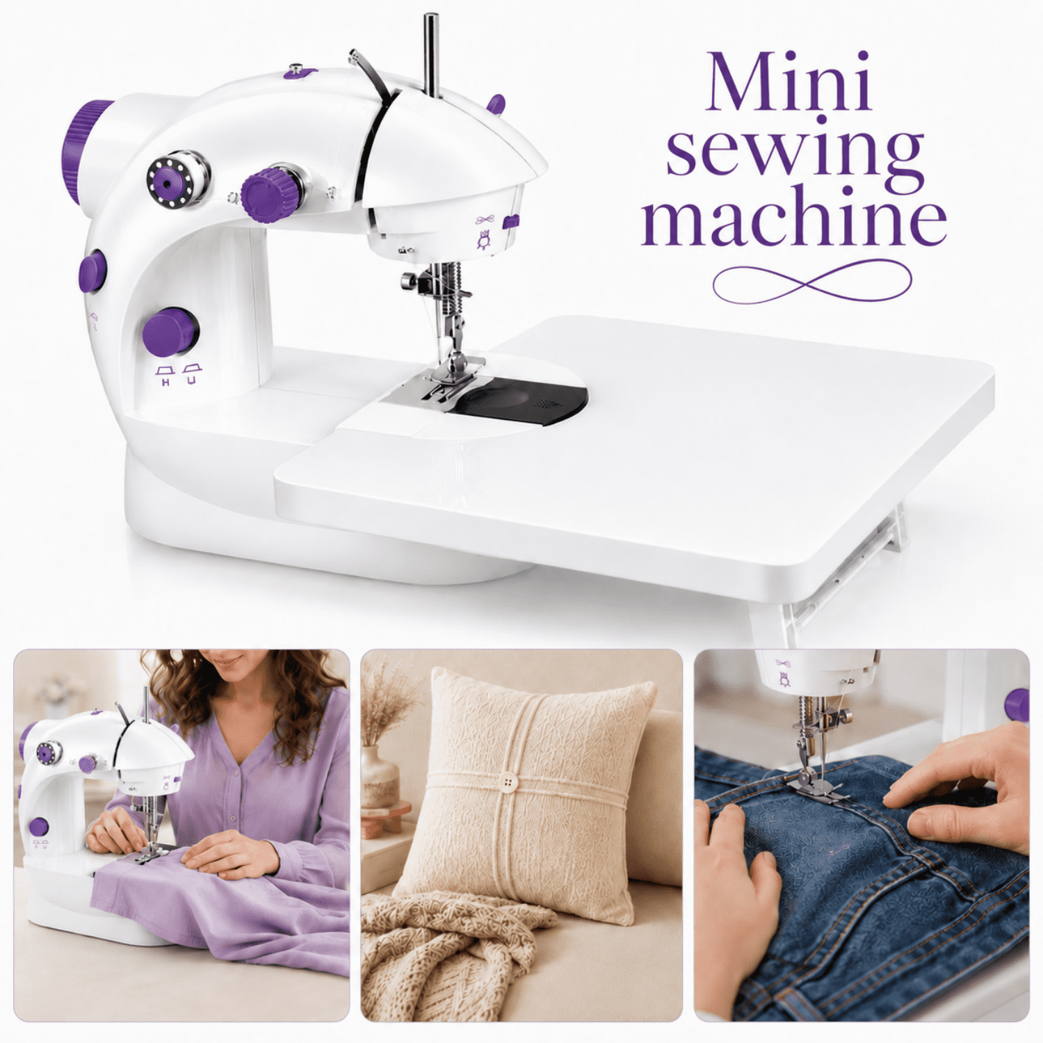 I Hemmed All My Curtains Myself With a Sewing Machine Under $100 cover photo collage
