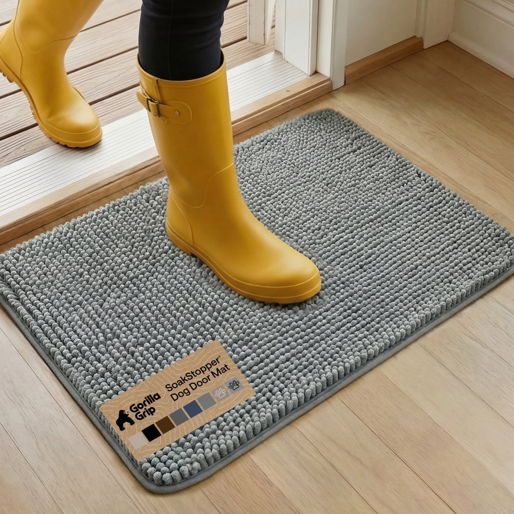 Floor Mats That Stopped Me From Mopping My Entryway Every Single Day cover photo collage
