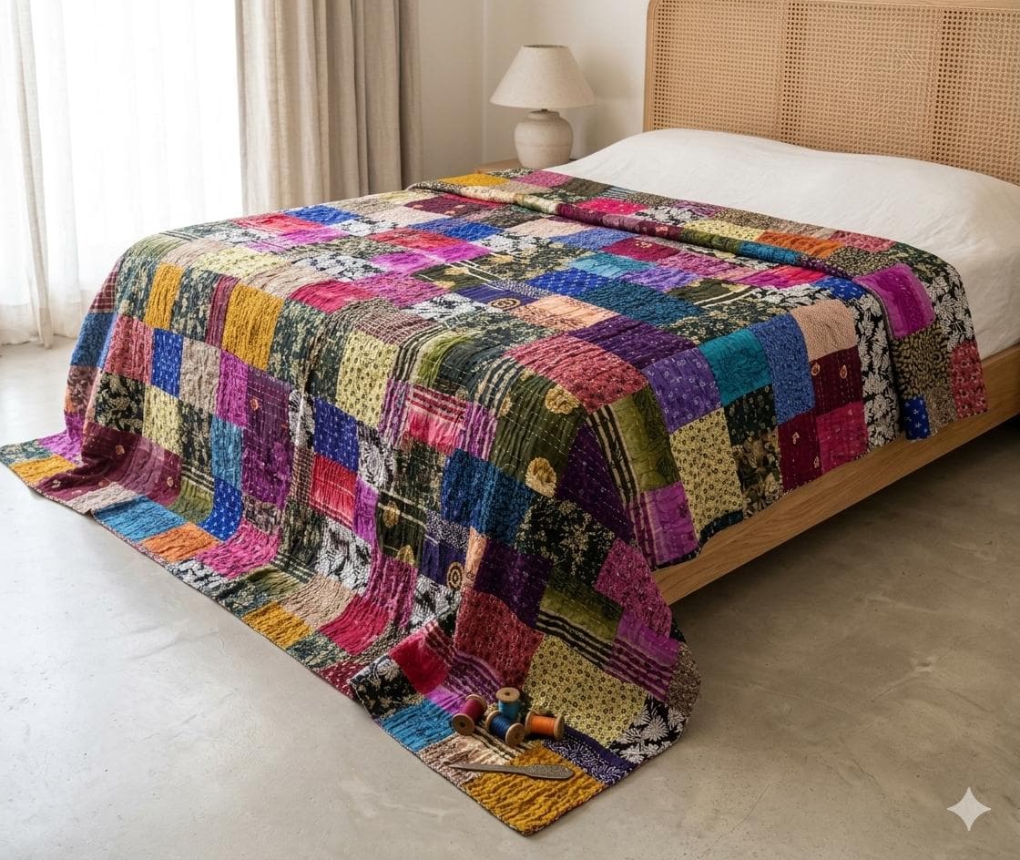 Handmade Quilts That Made Our Story Time Feel Like a Warm Hug cover photo collage