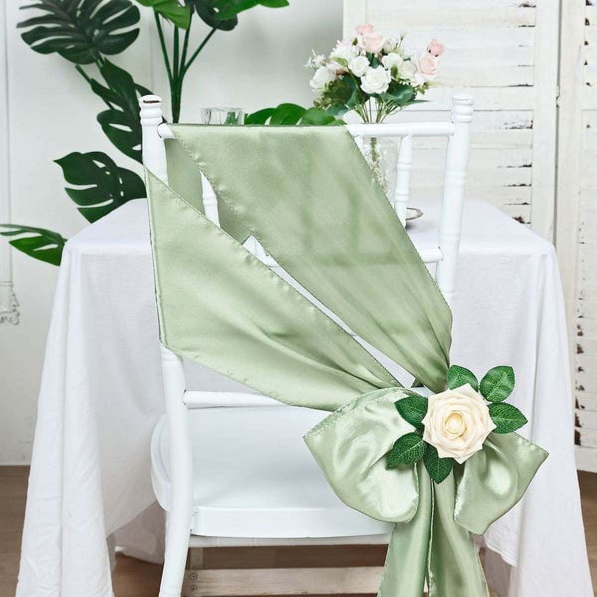 Chair Sashes That Saved My Wedding Reception From Looking Like A Cafeteria cover photo collage