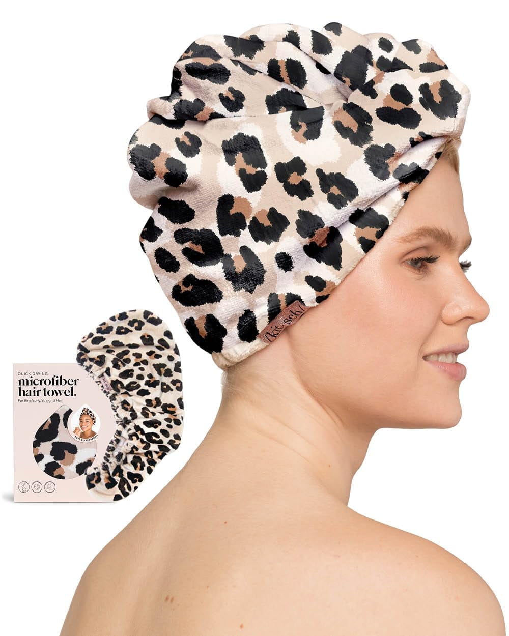 Quick Dry Hair Towels That Cut My Getting Ready Time in Half cover photo collage
