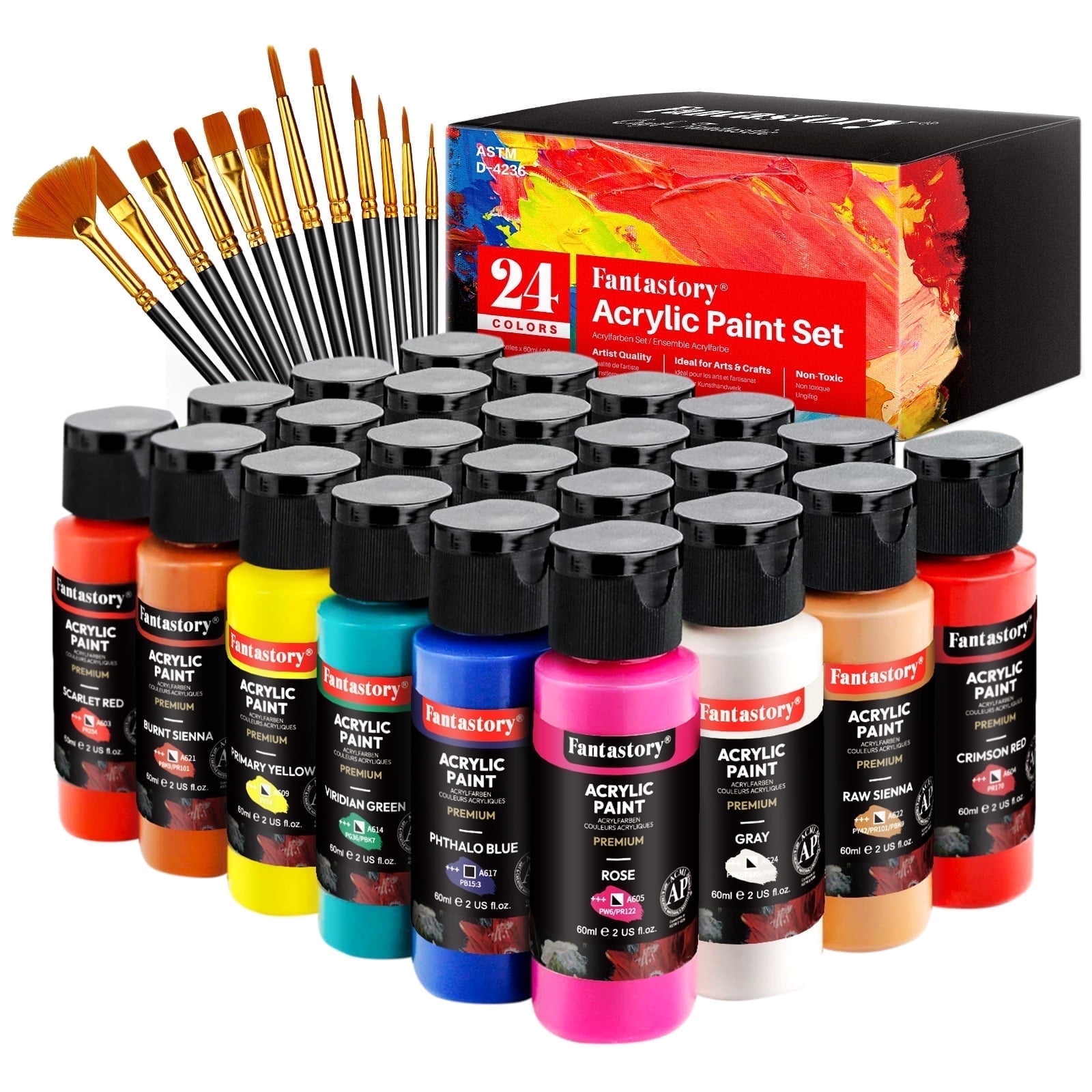 My Acrylic Painting Starter Kit for Beginners cover photo collage