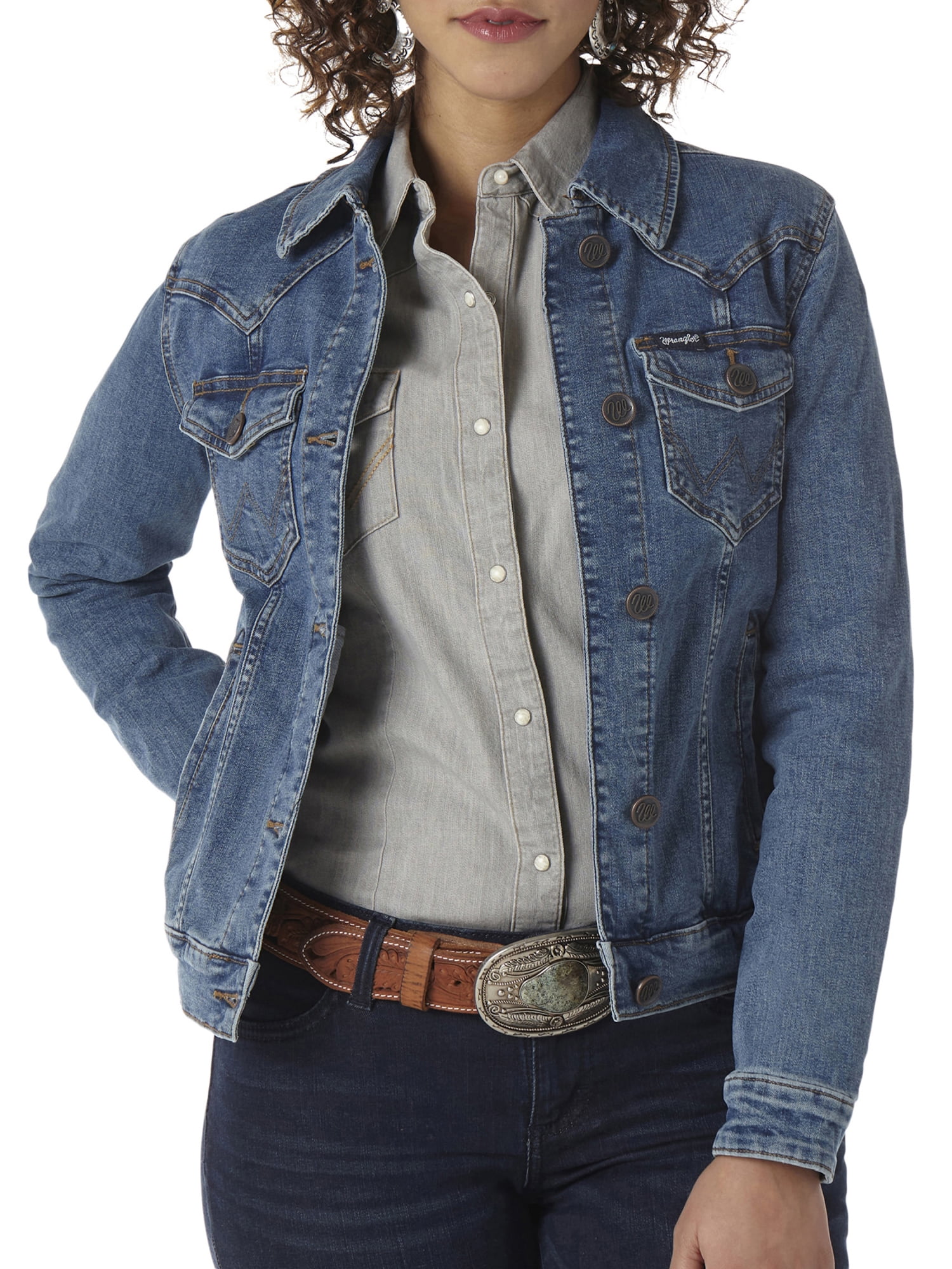 Light Wash Denim Jackets I Throw Over Every Dress From Winter to Spring cover photo collage
