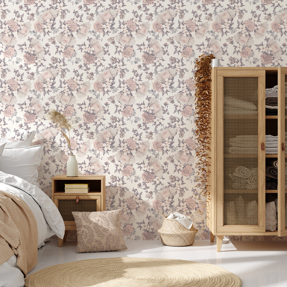 Peel and Stick Wallpaper That Fixed My Sad Powder Room in One Afternoon cover photo collage
