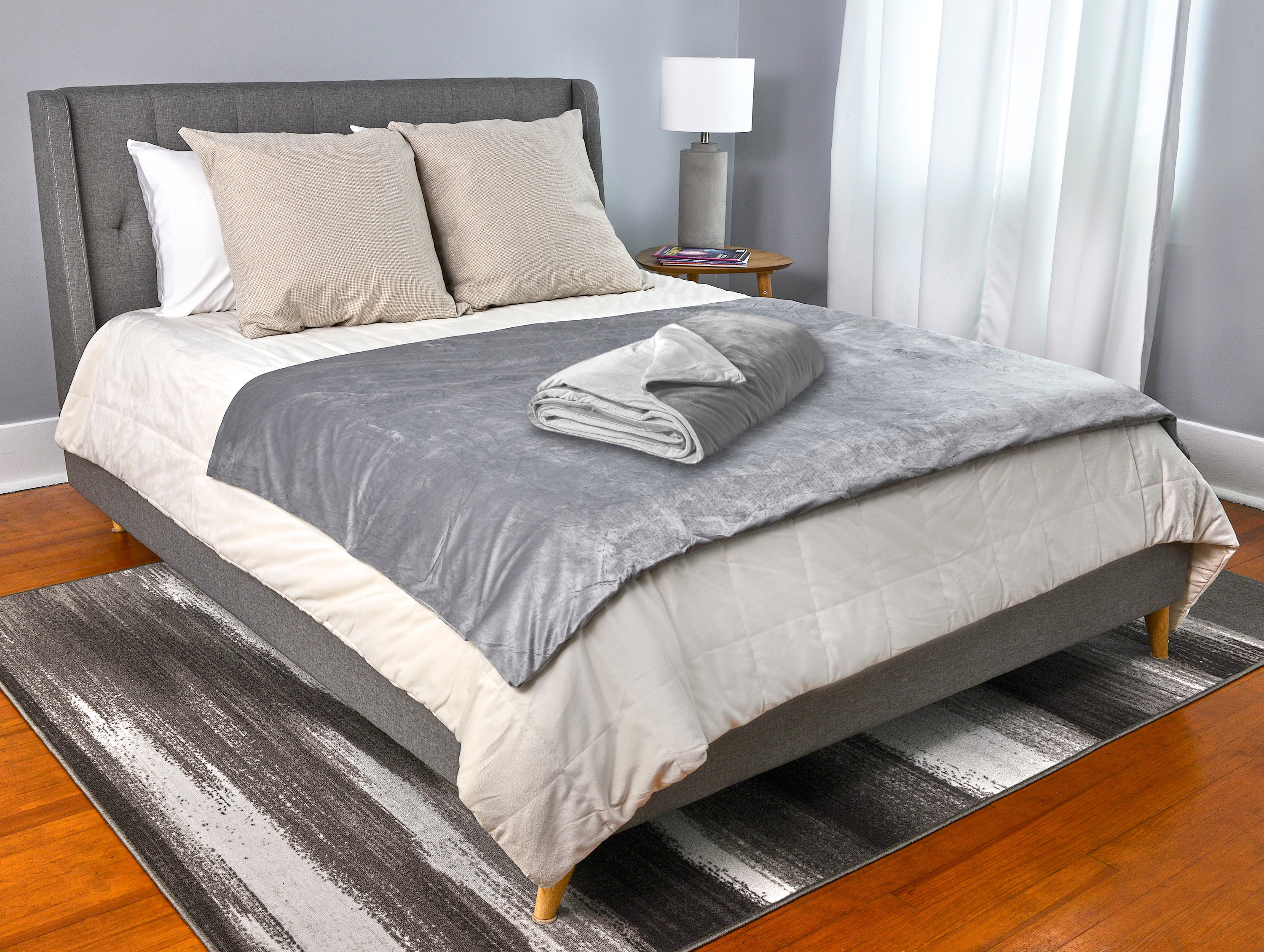 How a Weighted Blanket Helped Me Fall Asleep in Under 20 Minutes cover photo collage