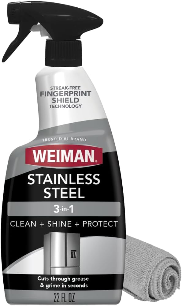 Stainless Steel Cleaners That Made Me Stop Hiding My Fridge From Guests cover photo collage