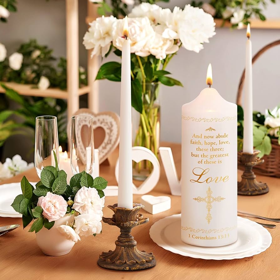 Unity Candle Sets That Didn't Blow Out at My Outdoor Wedding cover photo collage