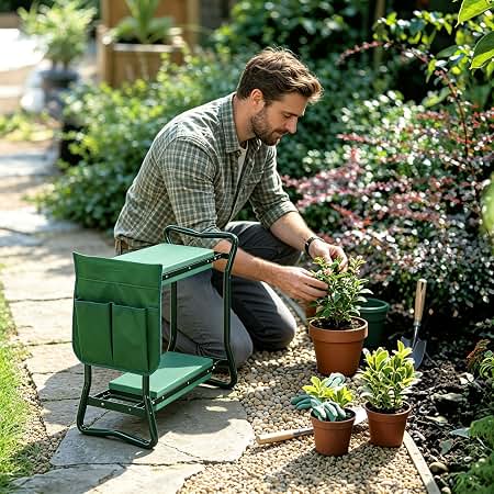Garden Kneelers and Tools That Saved My Knees After Years of Suffering cover photo collage