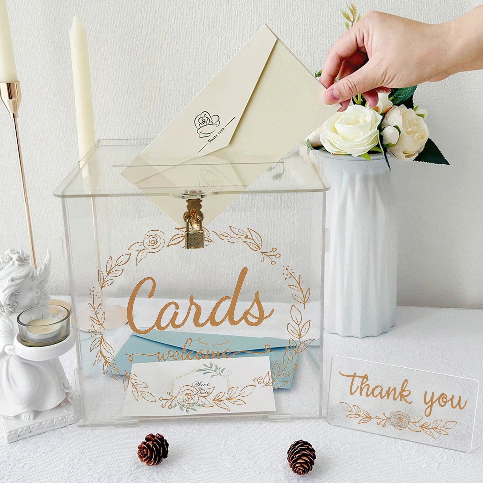 Wedding Card Boxes I Wish I Had Before Guests Stuffed Envelopes in My Purse cover photo collage