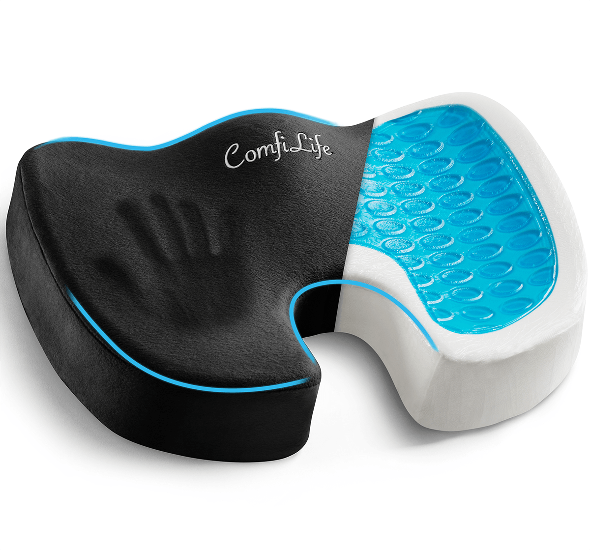 I Bought a Seat Cushion for Long Commutes and My Back Stopped Hurting by Friday cover photo collage
