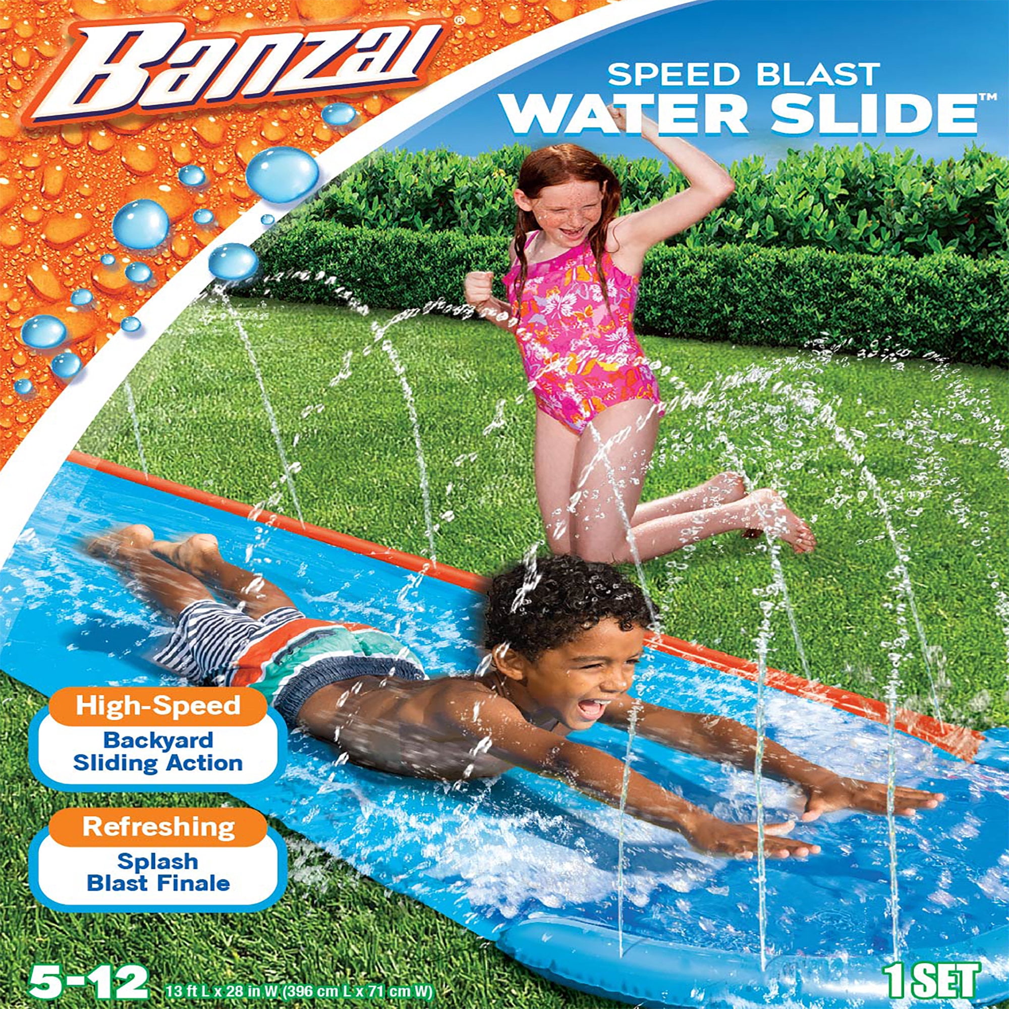 Backyard Slip and Slide Setup That Keeps My Kids Busy All Afternoon cover photo collage