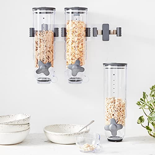 I Finally Found Pantry Organizers That Let My Kids Pour Cereal Without Spilling cover photo collage