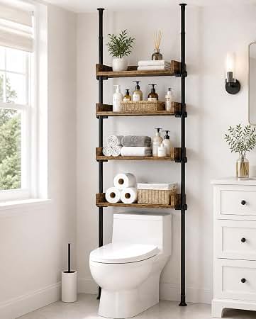 Bathroom Chaos, Calmed: Organization That Survives Two Boys cover photo collage