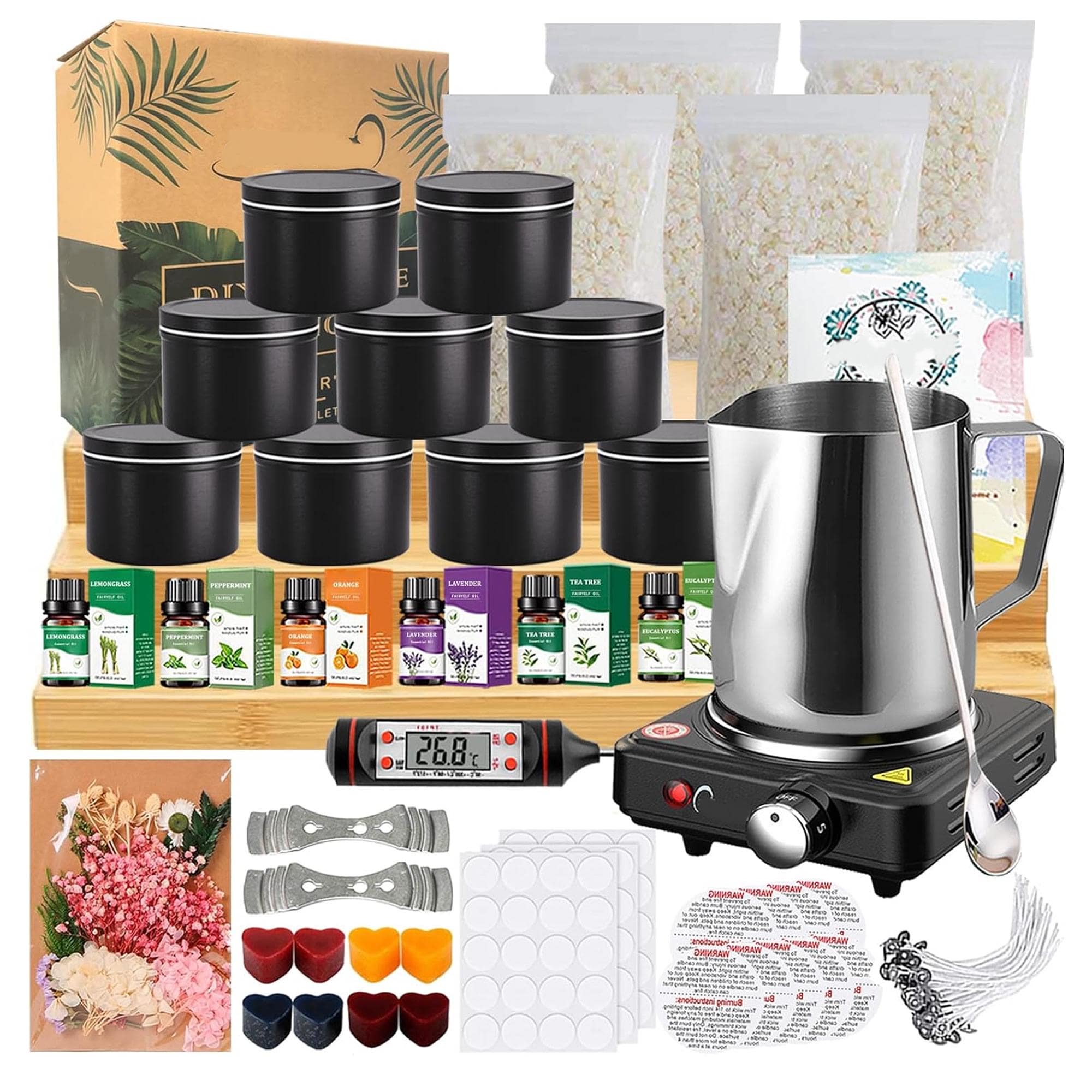 I Bought a Candle Making Kit and Now Nobody Gets Store-Bought Gifts From Me cover photo collage