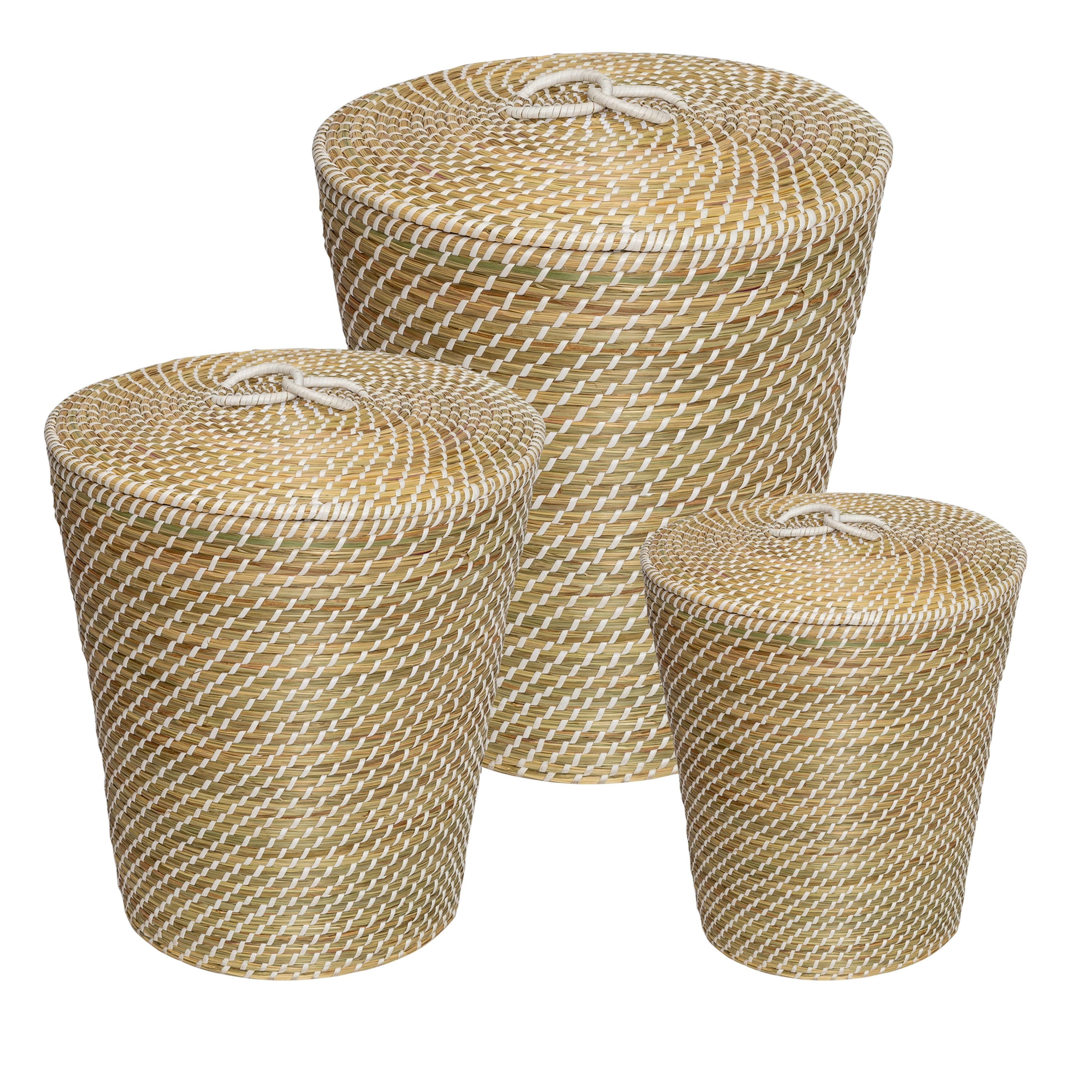 Woven Basket Sets That Hide My Clutter While Looking Like Actual Decor cover photo collage