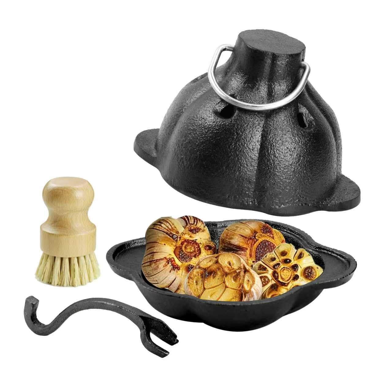 I Finally Found Kitchen Tools That Make Roasted Garlic Spread Like Butter cover photo collage