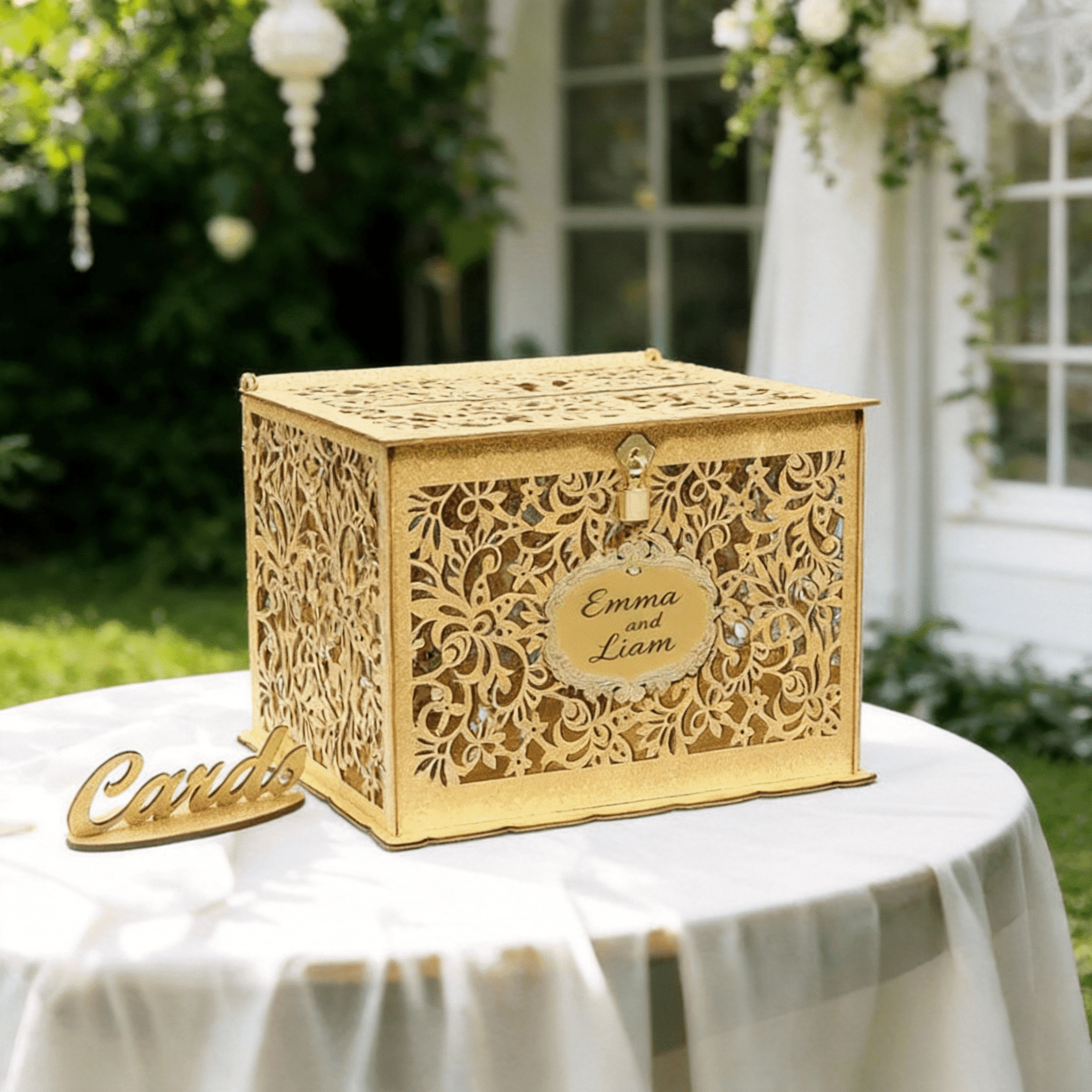 Wedding Card Box Ideas That Made My Gift Table Actually Look Put Together cover photo collage