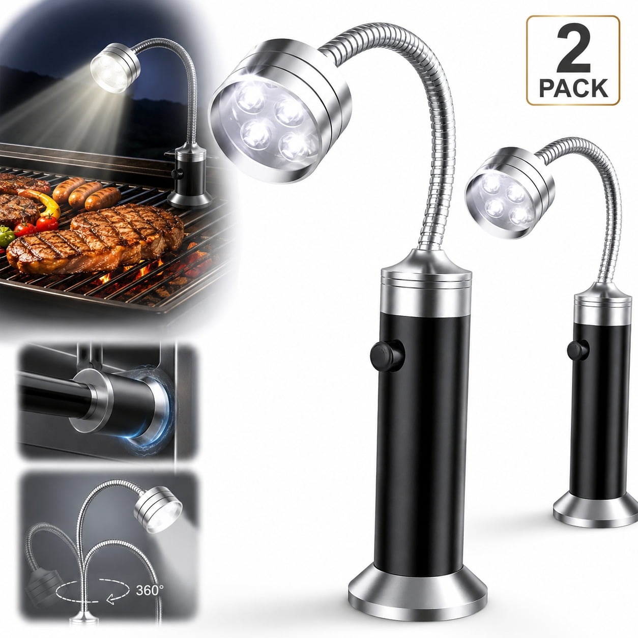 Grill Accessories That Actually Let Me BBQ After Dark Without Burning Everything cover photo collage