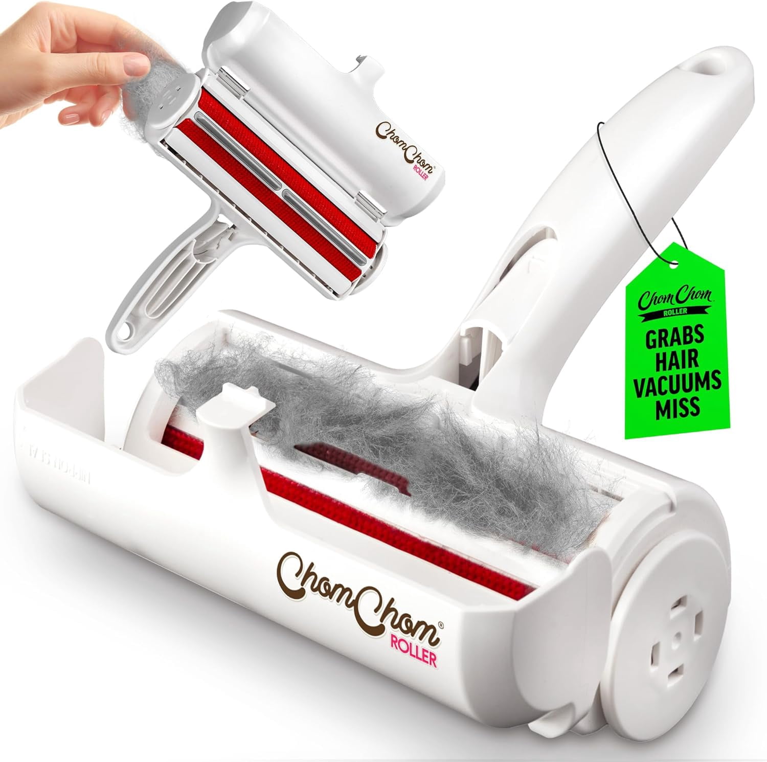 I Finally Found Lint Removal Products That Fixed My Pet Hair Problem cover photo collage