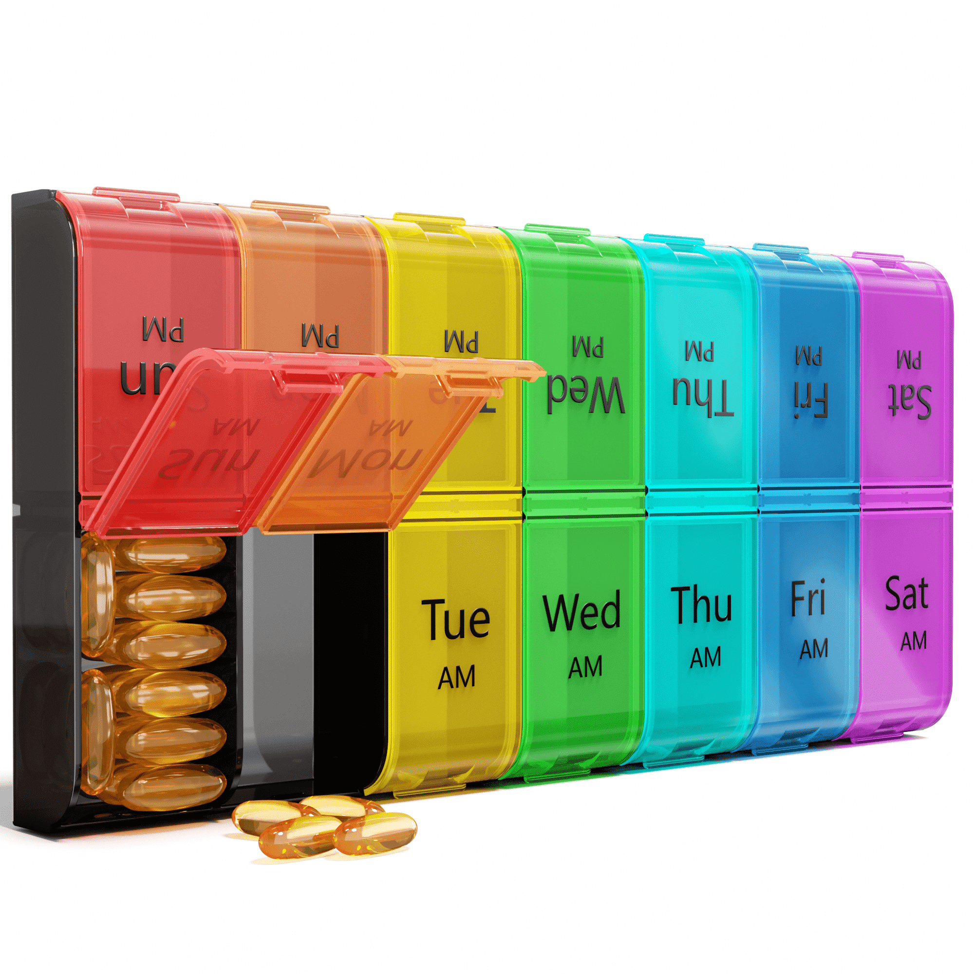 I Finally Found Pill Organizers That Fit in My Purse and Actually Work cover photo collage