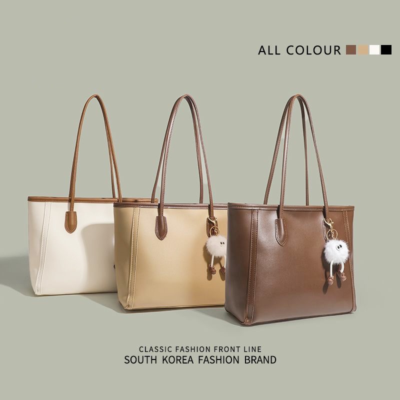 The Everyday Leather Tote Edit: Workdays, Commutes, and Errands cover photo collage